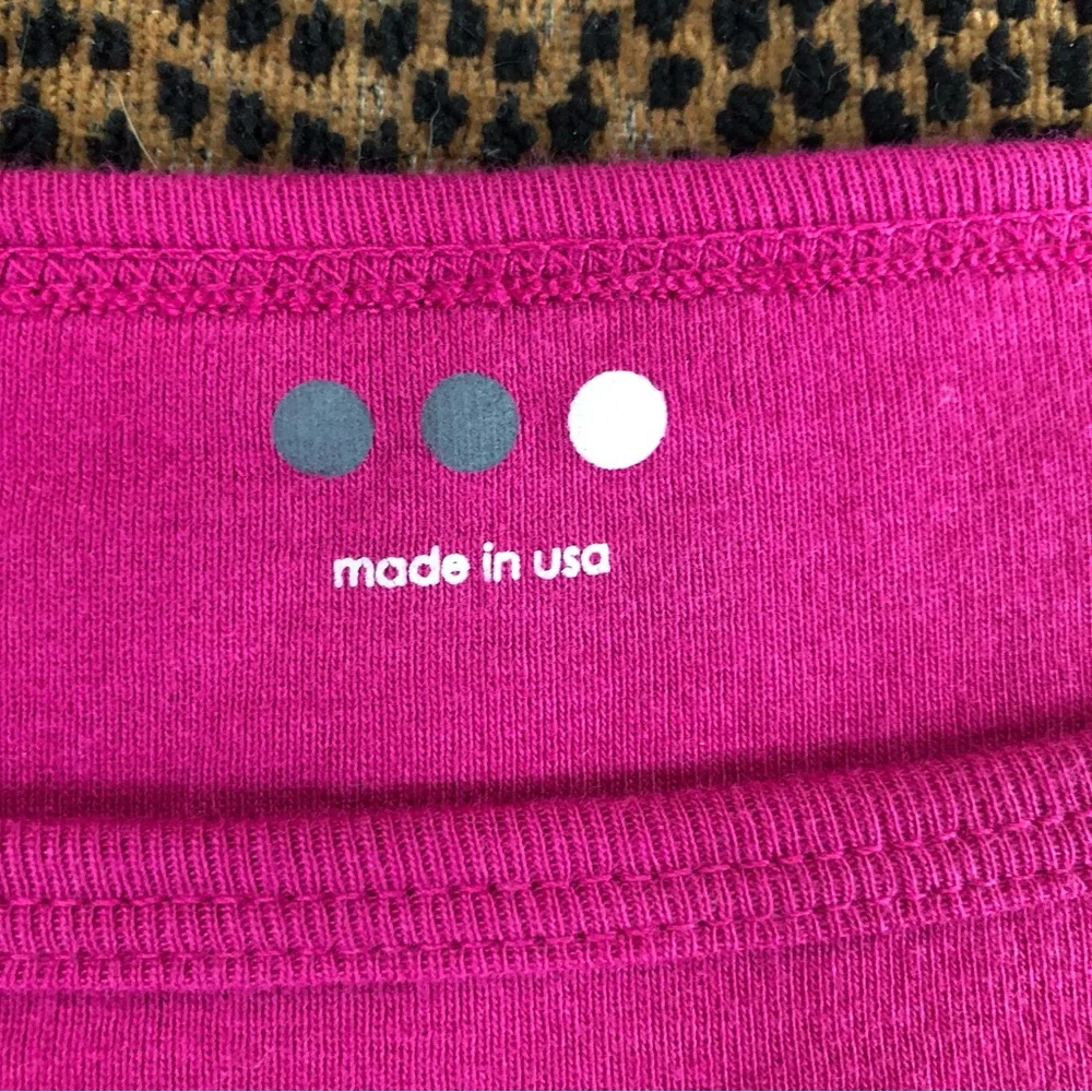 NWOT Gorgeous British boat neck T shirt, from 3 Dots! - Picture 7 of 11